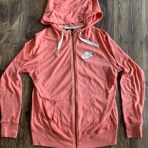 Coral Women’s Nike Vintage ZIP Up Hoodie!